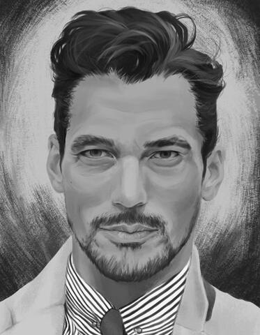 david gandy study