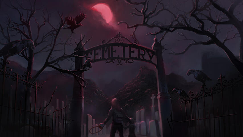 cemetery gate concept